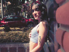 MeliMuller - female with brown hair and  small tits webcam at LiveJasmin