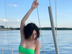 MilanaLuck - female with brown hair and  small tits webcam at ImLive