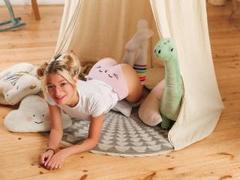 MiaSelene - blond female with  small tits webcam at LiveJasmin