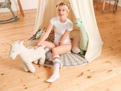 MiaSelene - blond female with  small tits webcam at LiveJasmin