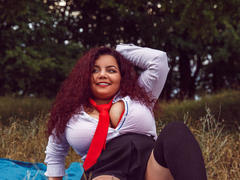MiryamInes - female with red hair and  big tits webcam at LiveJasmin