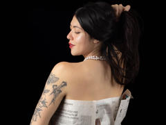 MissAuroraa - female with black hair and  small tits webcam at xLoveCam