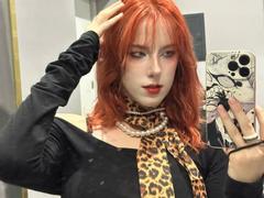 MissVelora - female with red hair webcam at xLoveCam