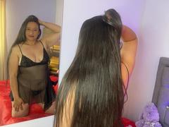 MoonseratWite - female with black hair and  small tits webcam at xLoveCam