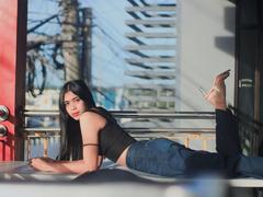 MsAnastasia - shemale with black hair and  small tits webcam at xLoveCam