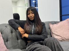 NahomyNoir - female with brown hair and  big tits webcam at xLoveCam