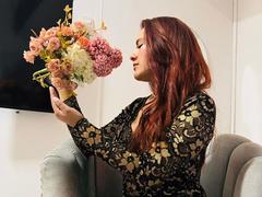 NatuAveraged - female with red hair and  small tits webcam at xLoveCam