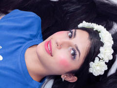 NatyJanssen - female with black hair and  small tits webcam at xLoveCam