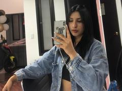 NickiClark - female with black hair and  small tits webcam at xLoveCam