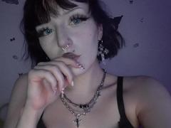 NikaDreamOne - female with black hair and  big tits webcam at xLoveCam