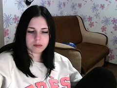 NikaKrasina - female with black hair and  small tits webcam at xLoveCam
