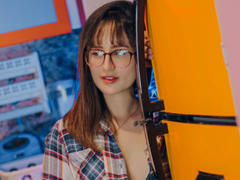 NinaBryon - female with brown hair and  small tits webcam at xLoveCam