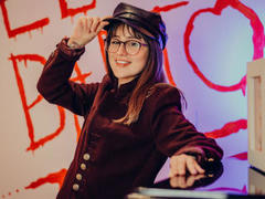 NinaBryon - female with brown hair and  small tits webcam at xLoveCam