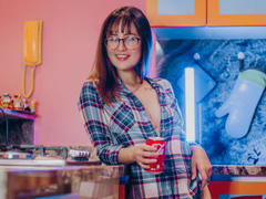 NinaBryon - female with brown hair and  small tits webcam at xLoveCam