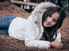 NinaBryon - female with brown hair and  small tits webcam at xLoveCam