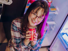 NinaBryon - female with brown hair and  small tits webcam at xLoveCam