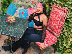 NinaDevillee - female with brown hair and  small tits webcam at ImLive