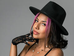 NinaDevillee - female with brown hair and  small tits webcam at ImLive