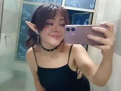 NinaMon - female with brown hair and  small tits webcam at xLoveCam