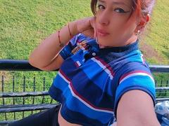 NorisLarson - female with red hair and  big tits webcam at LiveJasmin