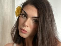 NovaSin - female with brown hair and  small tits webcam at xLoveCam