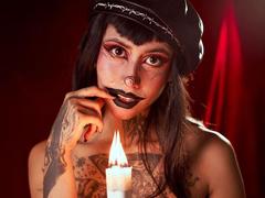 NyxVega - female with black hair and  big tits webcam at xLoveCam