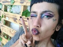 NyxVega - female with black hair and  big tits webcam at xLoveCam