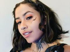 NyxVega - female with black hair and  big tits webcam at xLoveCam