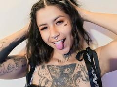 NyxVega - female with black hair and  big tits webcam at xLoveCam
