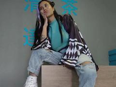 NyxVega - female with black hair and  big tits webcam at xLoveCam