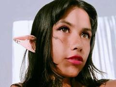 NyxVega - female with black hair and  big tits webcam at xLoveCam