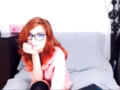OrchidMaryX - female with red hair and  small tits webcam at ImLive