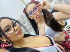 PaolaYKatty - blond female with  big tits webcam at xLoveCam