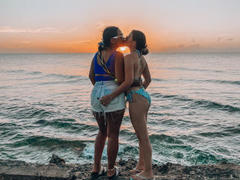 PaolaYKatty - blond female with  big tits webcam at xLoveCam