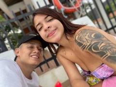 ElenaandSantiago - couple webcam at LiveJasmin