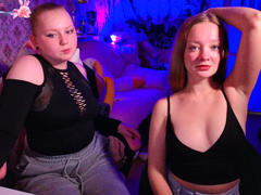 RadiantStwo - female with red hair and  big tits webcam at xLoveCam