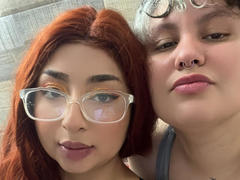RavenAndEllie - female with red hair and  small tits webcam at xLoveCam