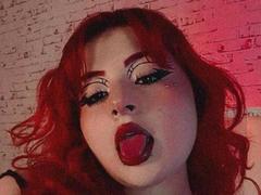 RavenVamp - female with red hair and  big tits webcam at xLoveCam