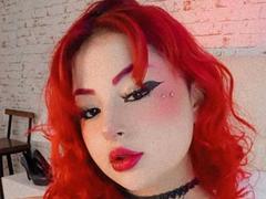 RavenVamp - female with red hair and  big tits webcam at xLoveCam