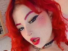 RavenVamp - female with red hair and  big tits webcam at xLoveCam
