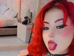 RavenVamp - female with red hair and  big tits webcam at xLoveCam
