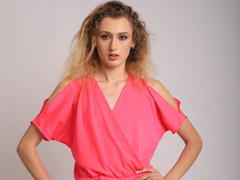 RinaPinkThree - blond female with  small tits webcam at xLoveCam