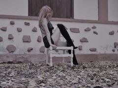 RompingGodess - blond female with  small tits webcam at xLoveCam