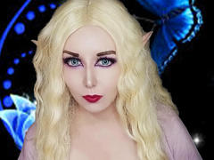 RoseVampire - blond female with  big tits webcam at xLoveCam
