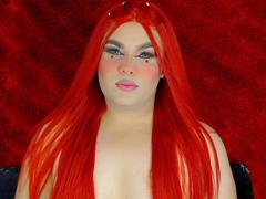 RumyBigAssOne - shemale with red hair webcam at xLoveCam