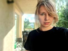 SadieFirt - blond female with  small tits webcam at xLoveCam
