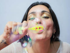 SaharaKmm - female with black hair and  big tits webcam at xLoveCam