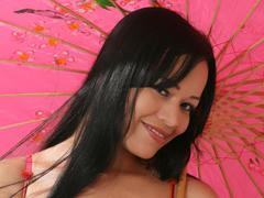 SamanthaBlondie - female with black hair and  small tits webcam at xLoveCam