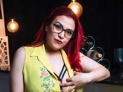 SammanthaOwens - female with red hair and  big tits webcam at LiveJasmin