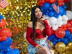 SashaRey - female with black hair and  small tits webcam at xLoveCam